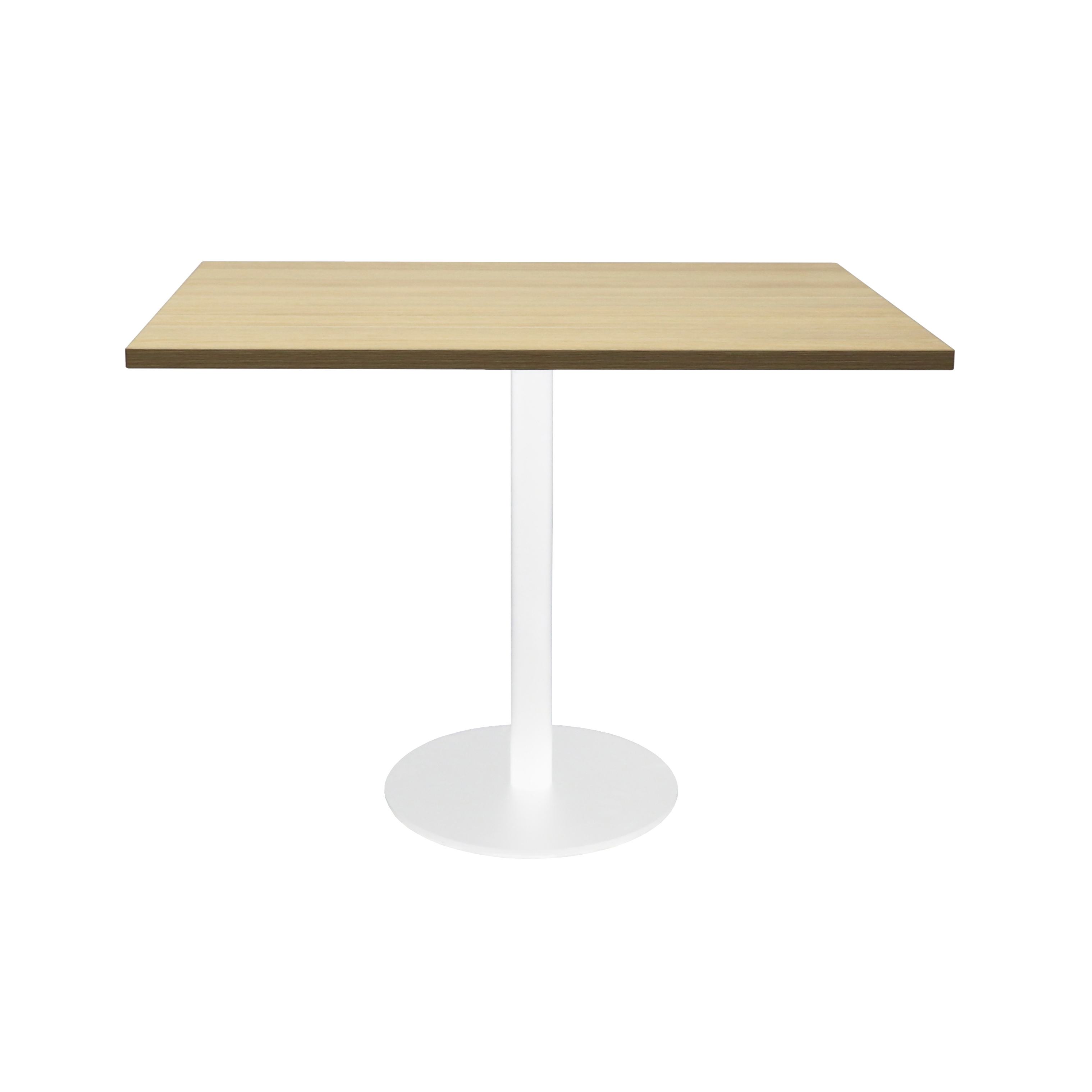 Disc Base Square Table